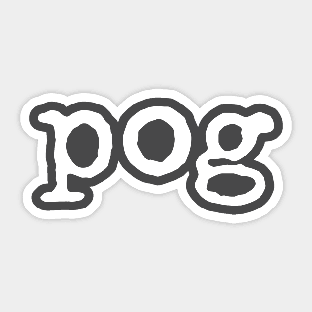 Pog For Good Streamers Sticker by ybtee